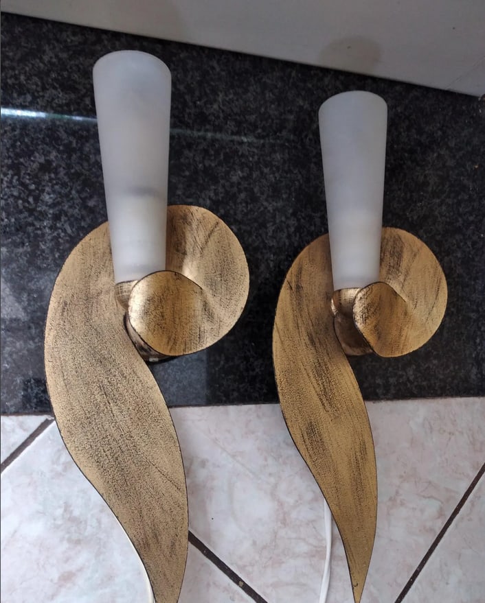 Murano Glass Wall Lights from Banci Firenze, Set of 2 - 9