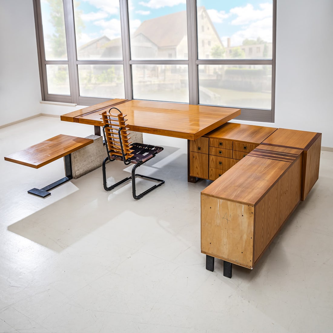 Large U-Shaped Executive Desk, Italy, 1960s - 5