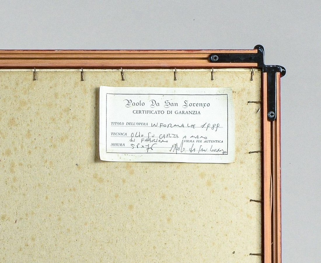 Pietro Da San Lorenzo, 1980s, Oil Painting - 7