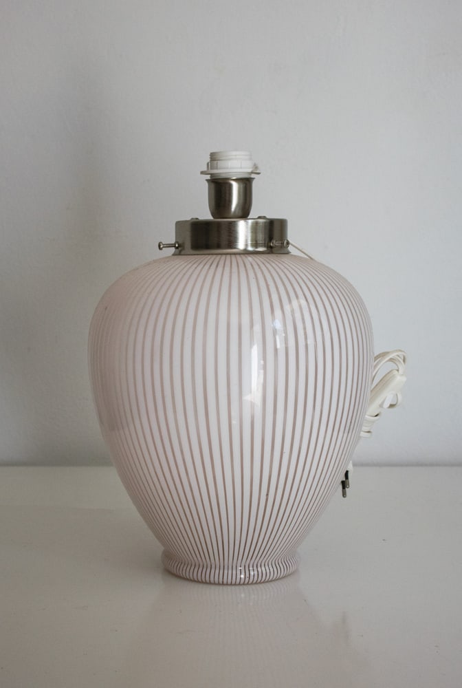 Murano Glass Table Lamp by Mariana Iskra, 1985 - 4