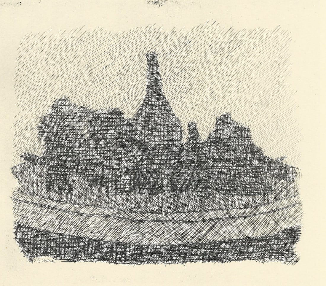Morandi, Various Objects on a Table, 1957, Lithograph - 2