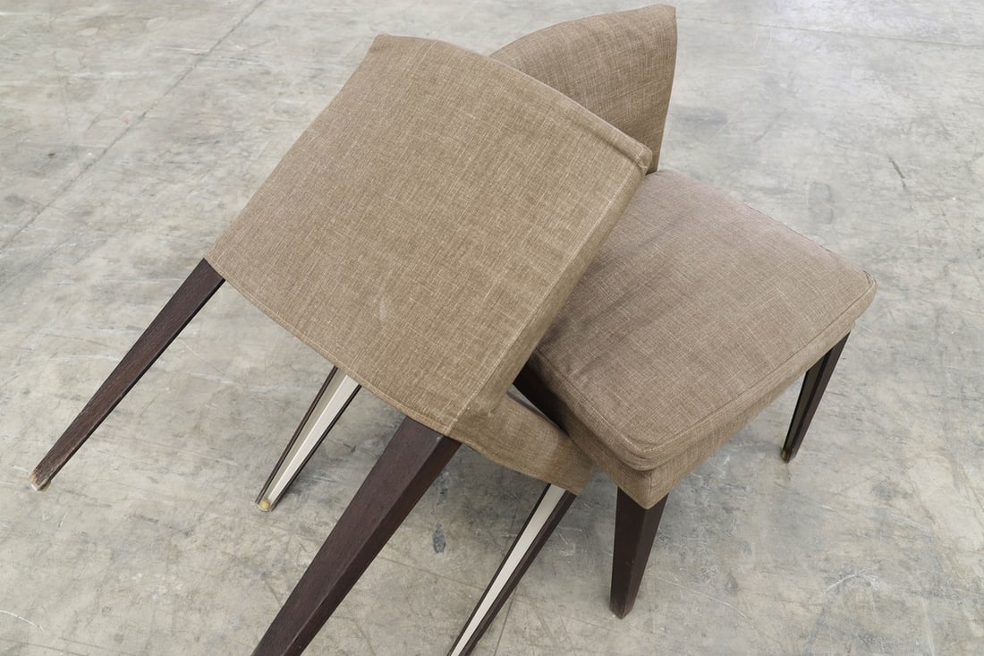 Set of Eunice Dining Chairs by Citterio for Maxalto - 3