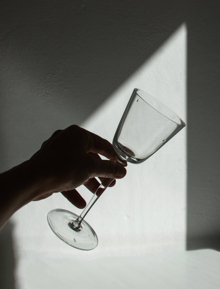 Murano Crystal Glasses by Carlo Moretti, Set of 12 - 9