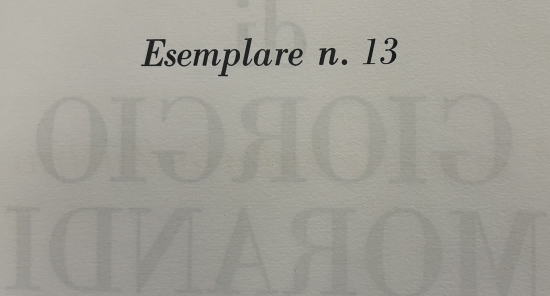 Giorgio Morandi, Landscape, 1973, Lithograph - 8