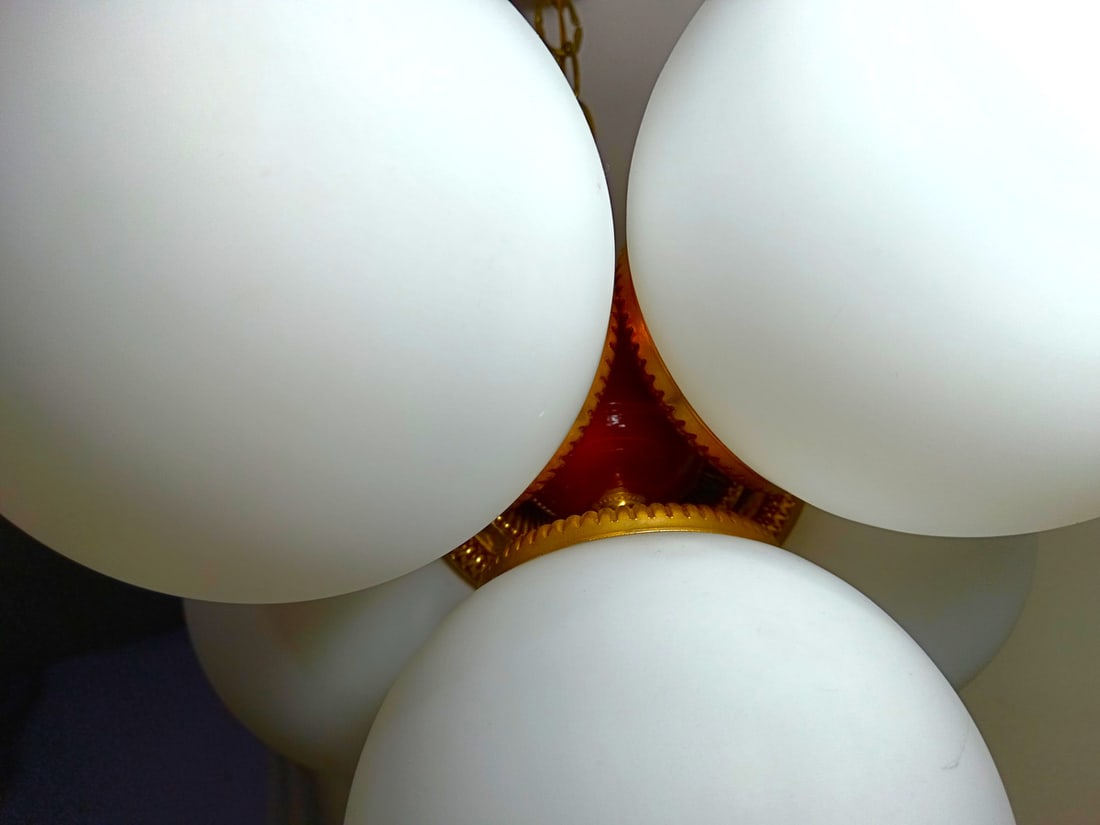 Vintage Sputnik Pendant Light, 1970s - 9