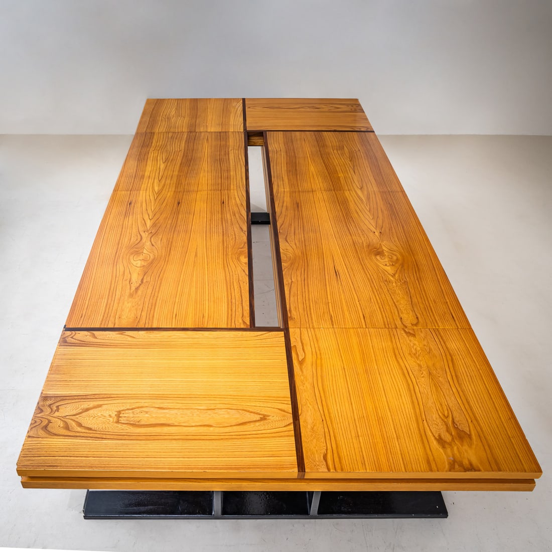 Conference Table with Chairs, Rome, 1960s, Set of 11 - 16