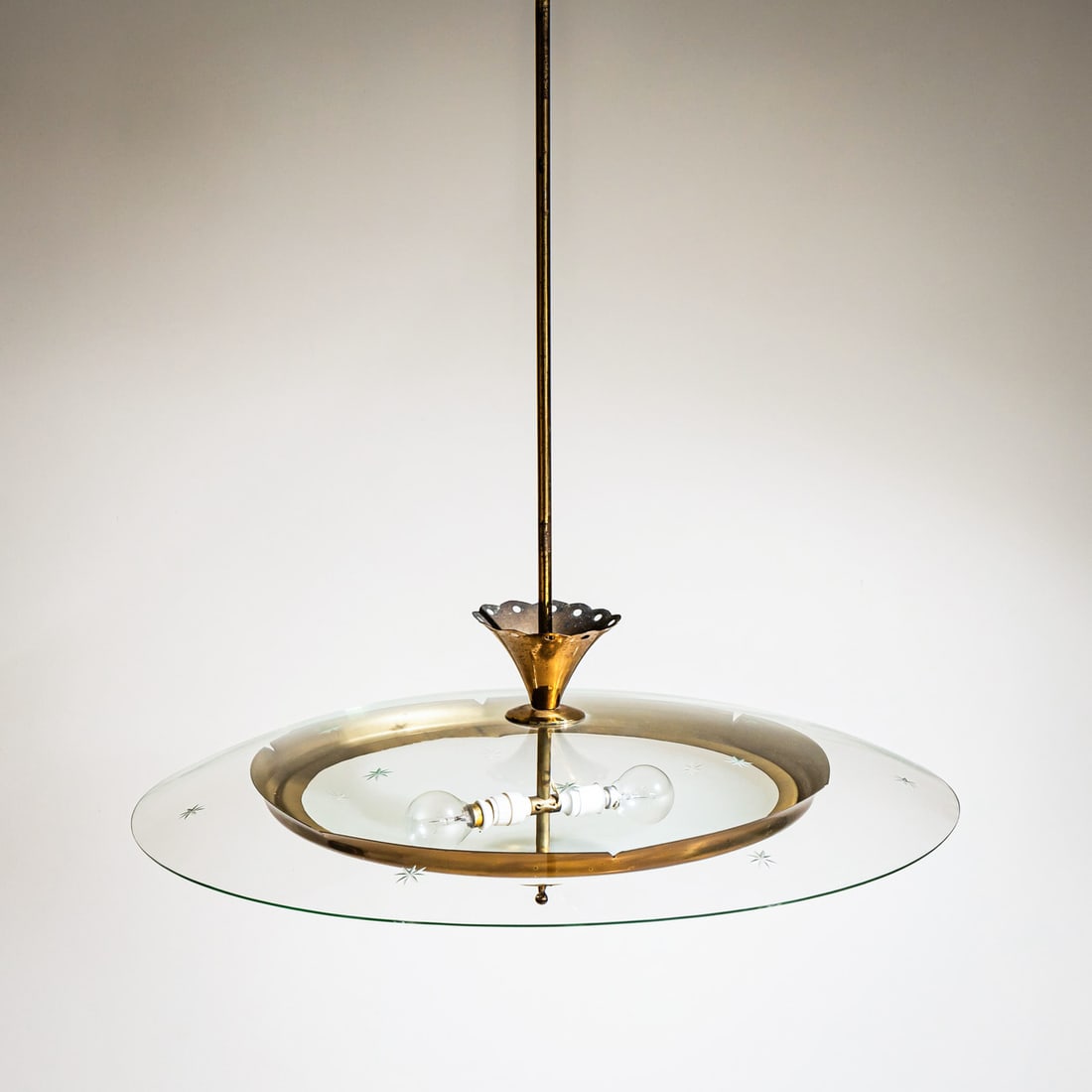 Vintage Pendant Lamp, Italy, 1950s - 3