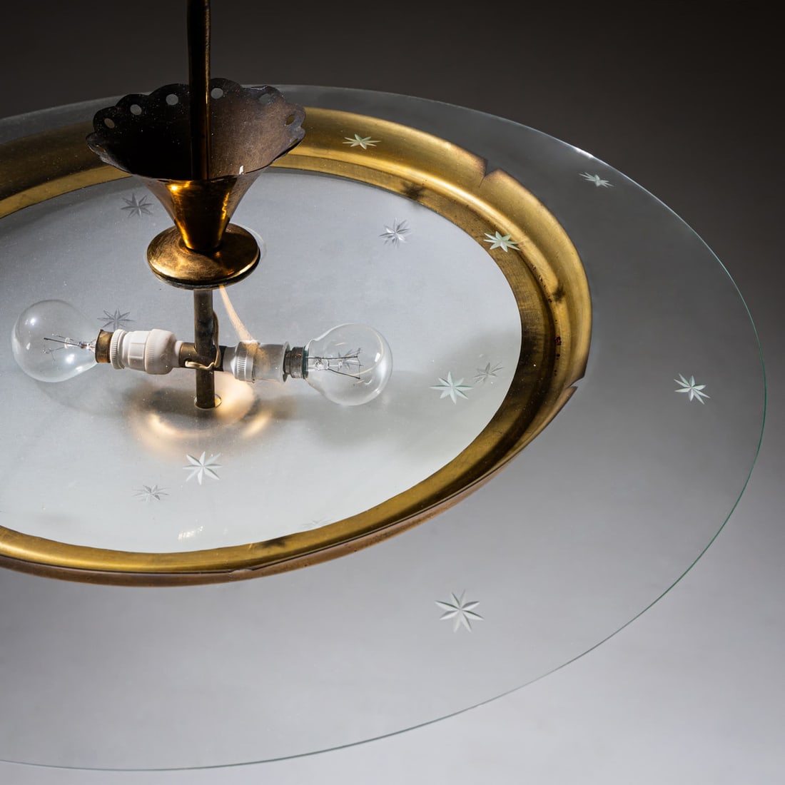 Vintage Pendant Lamp, Italy, 1950s - 9