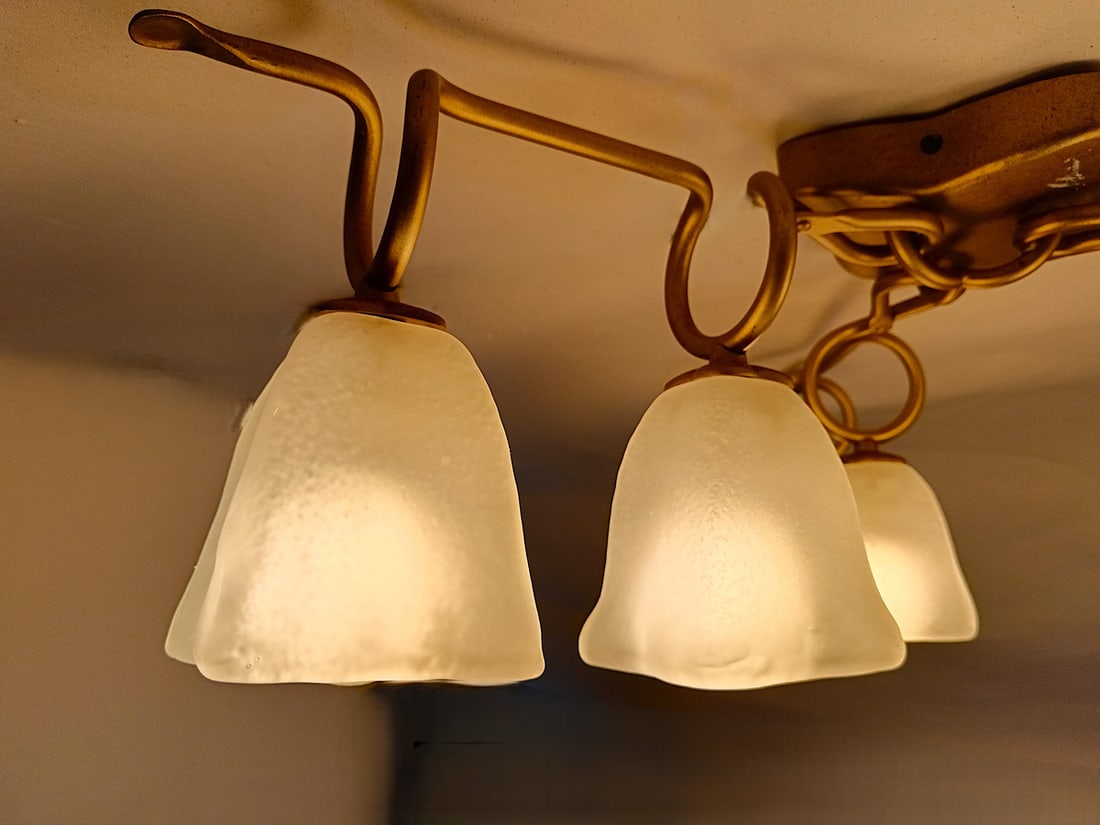 Murano Glass Ceiling Light from Barovier & Toso - 11