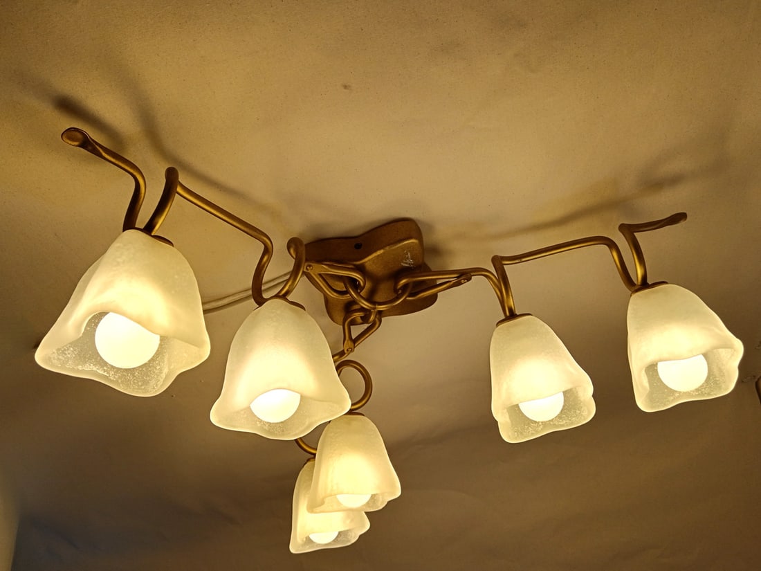 Murano Glass Ceiling Light from Barovier & Toso - 2