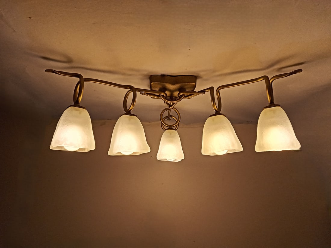 Murano Glass Ceiling Light from Barovier & Toso - 6