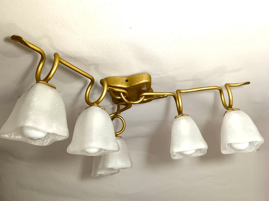 Murano Glass Ceiling Light from Barovier & Toso - 7