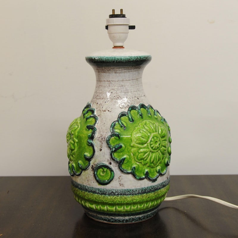 Green Scratch Table Lamp attributed to Rinascimento - 2