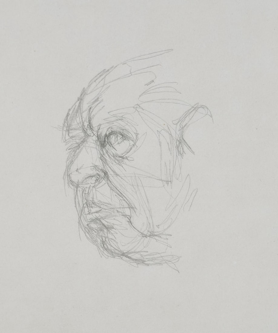 Giacometti, Head of Igor Stravinsky, 1963, Lithograph - 4