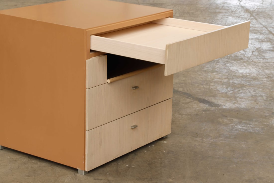 Vintage Nightstand in Beech, 1983 - 7