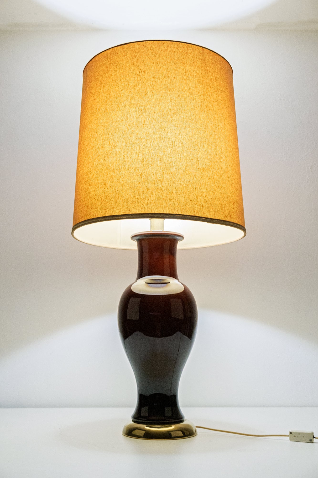 Italian Ceramic Table Lamp, 1970s - 2