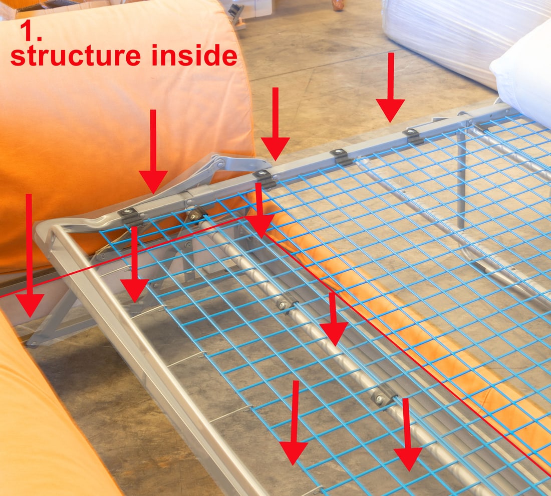 4-Seater Sofa Bed from Bonaldo, 1982 - 12