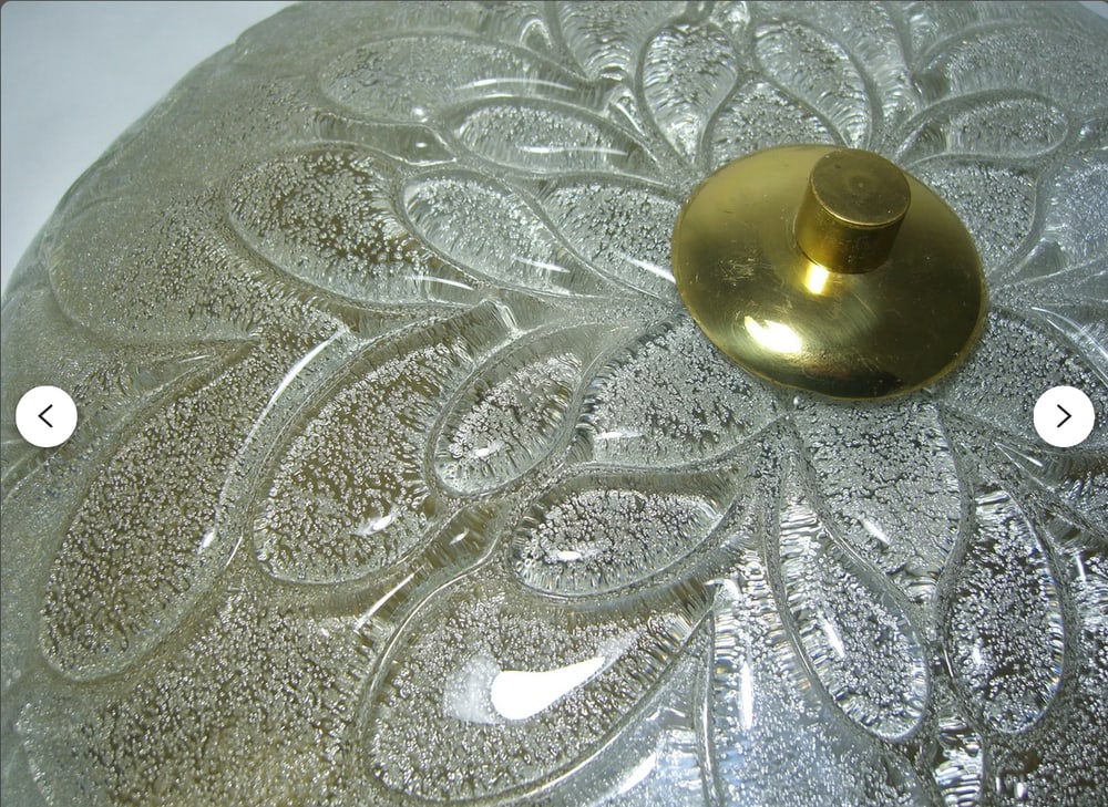 Flush Mount from Barovier & Toso, 1970s - 2