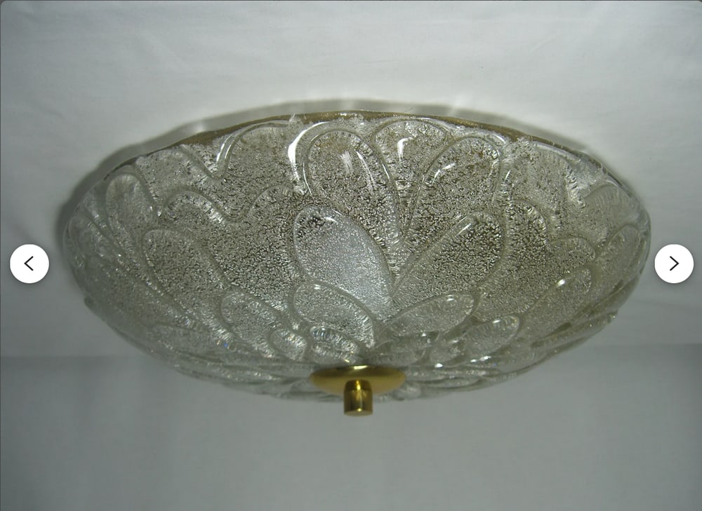 Flush Mount from Barovier & Toso, 1970s - 3