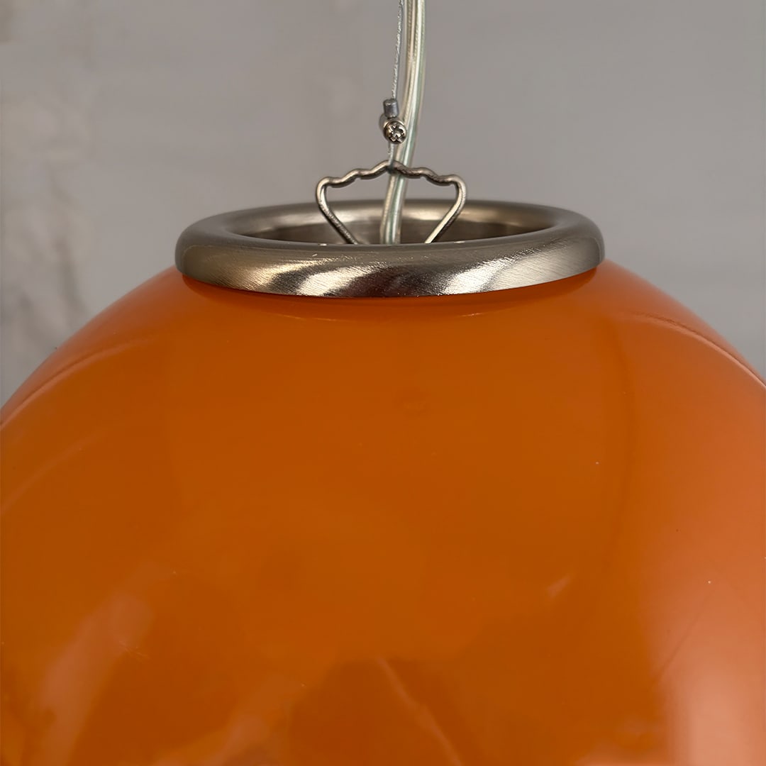 Glass Premium Pendant Light from Mariana Iskra, 1980s - 13