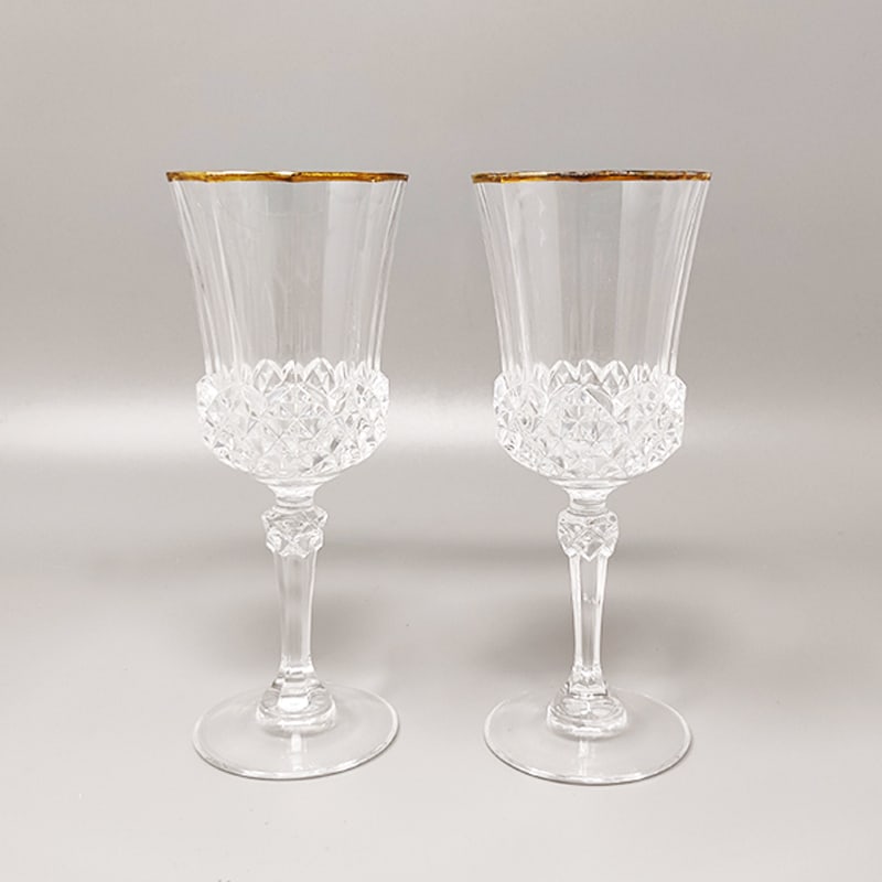 Crystal Decanter and Glasses from RCR, Set of 3 - 5