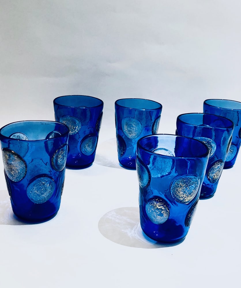 Murano Glass Tequila Set from Ribes Studio, Set of 6 - 8