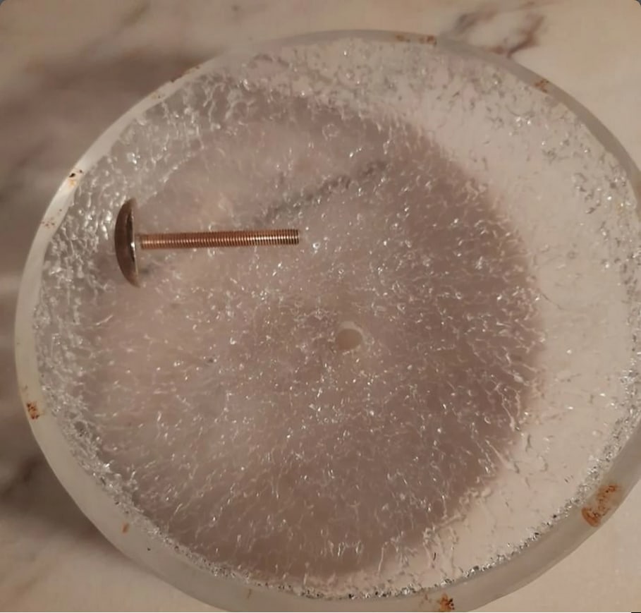 Murano Glass Ceiling Light from Barovier & Toso, 1970s - 2