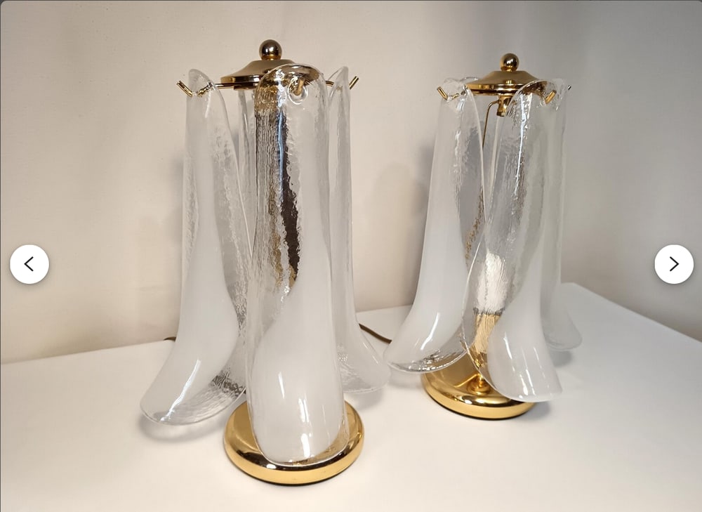 Hollywood Regency Table Lamps, 1980s, Set of 2 - 6