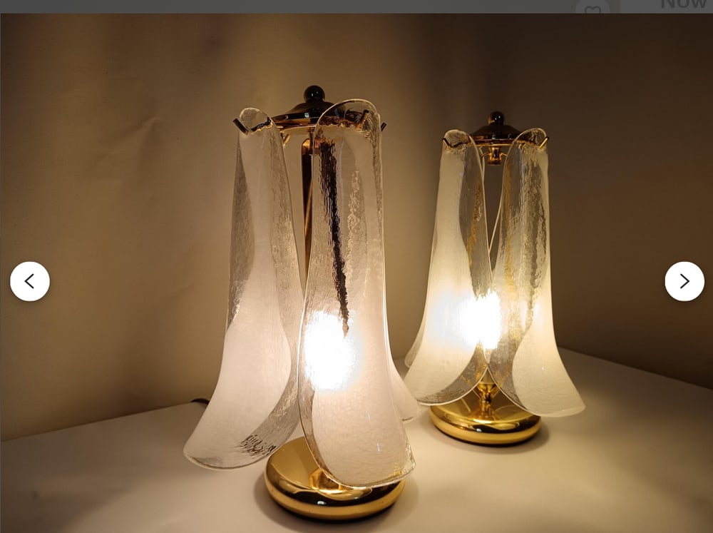 Hollywood Regency Table Lamps, 1980s, Set of 2 - 9