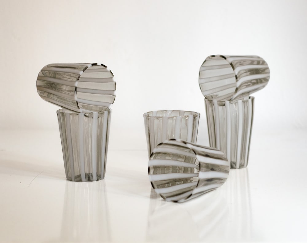 Italian Murano Glassware by Gio Ponti, 2004, Set of 6 - 4