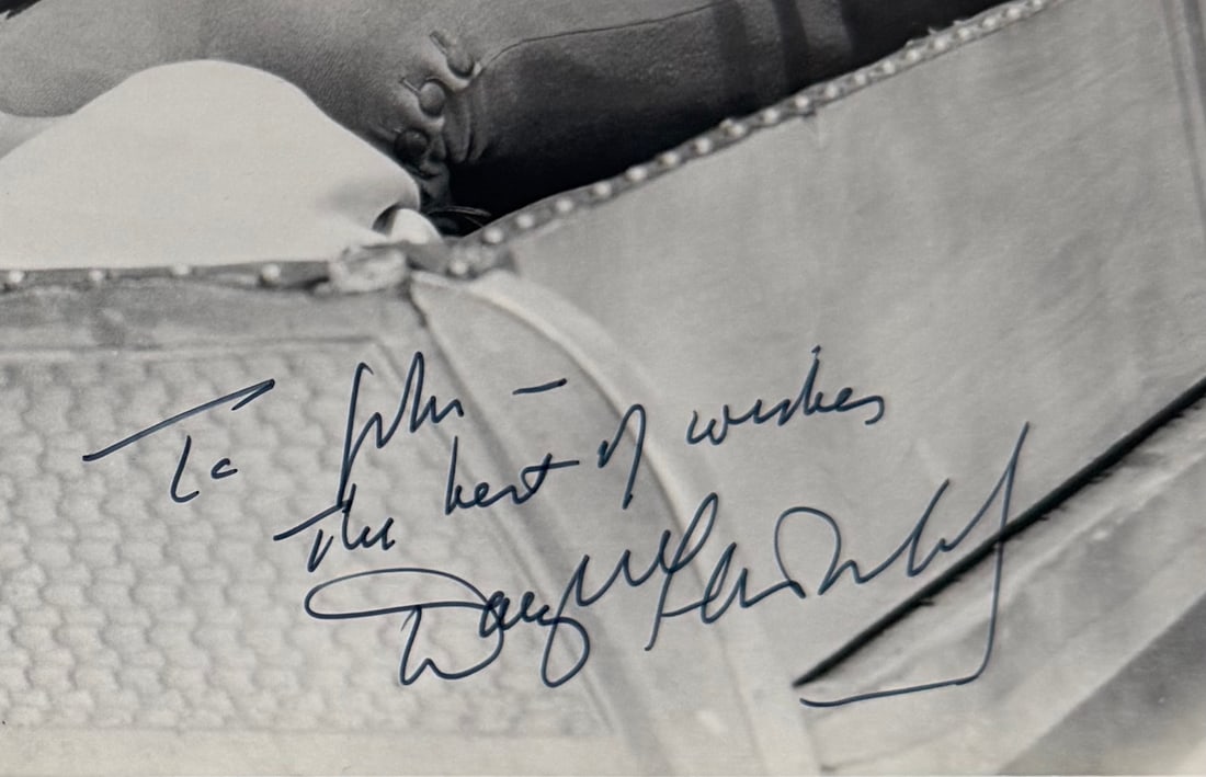 Douglas Fairbanks Jr. Hand Signed 25cm x 20cm Official Film Photo. COA Supplied On All Items Upon (1 of 2)