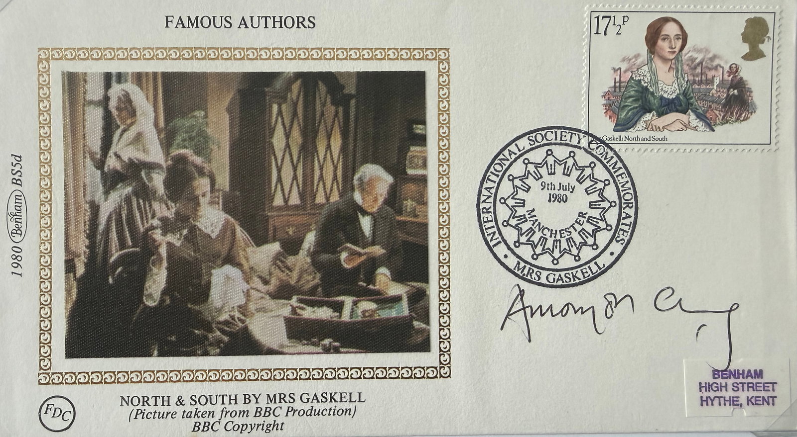 Amanda Craig, Hand Signed First Day Cover, FDC, Postmarked 9th July 1980. COA Supplied On All (1 of 2)