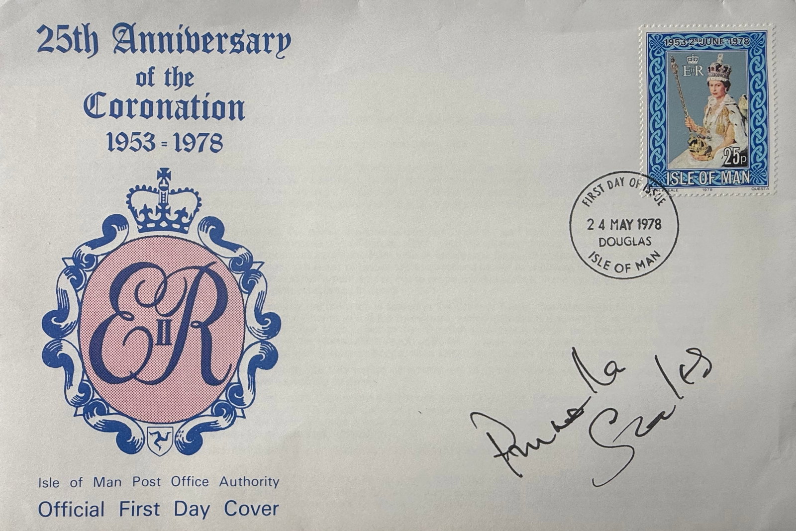 Prunella Scales, Hand Signed First Day Cover, FDC, Postmarked 24th May 1978. COA Supplied On All (1 of 2)