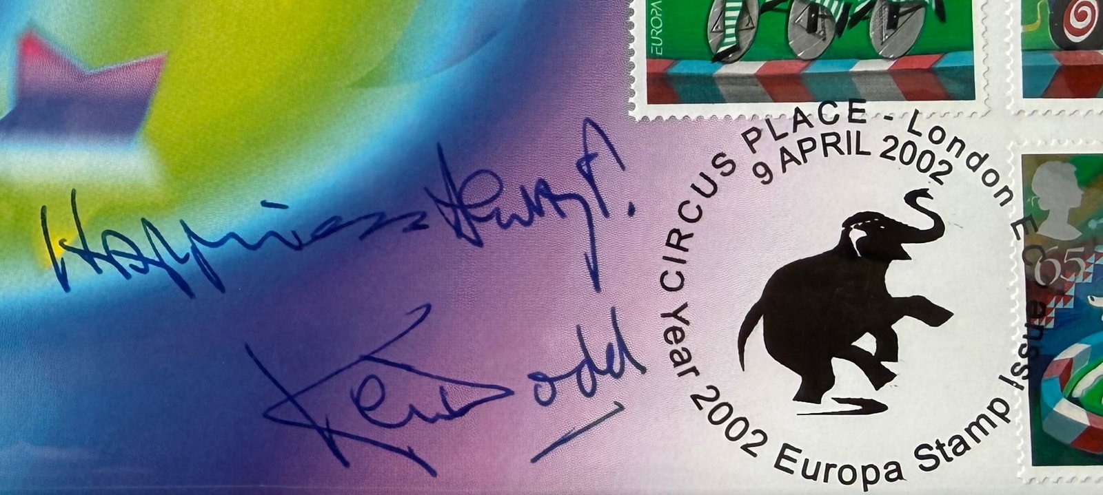 Ken Dodd, Hand Signed FDC, First Day Cover, Potmarked 9th April 2002. COA Supplied On All Items Upon (1 of 3)