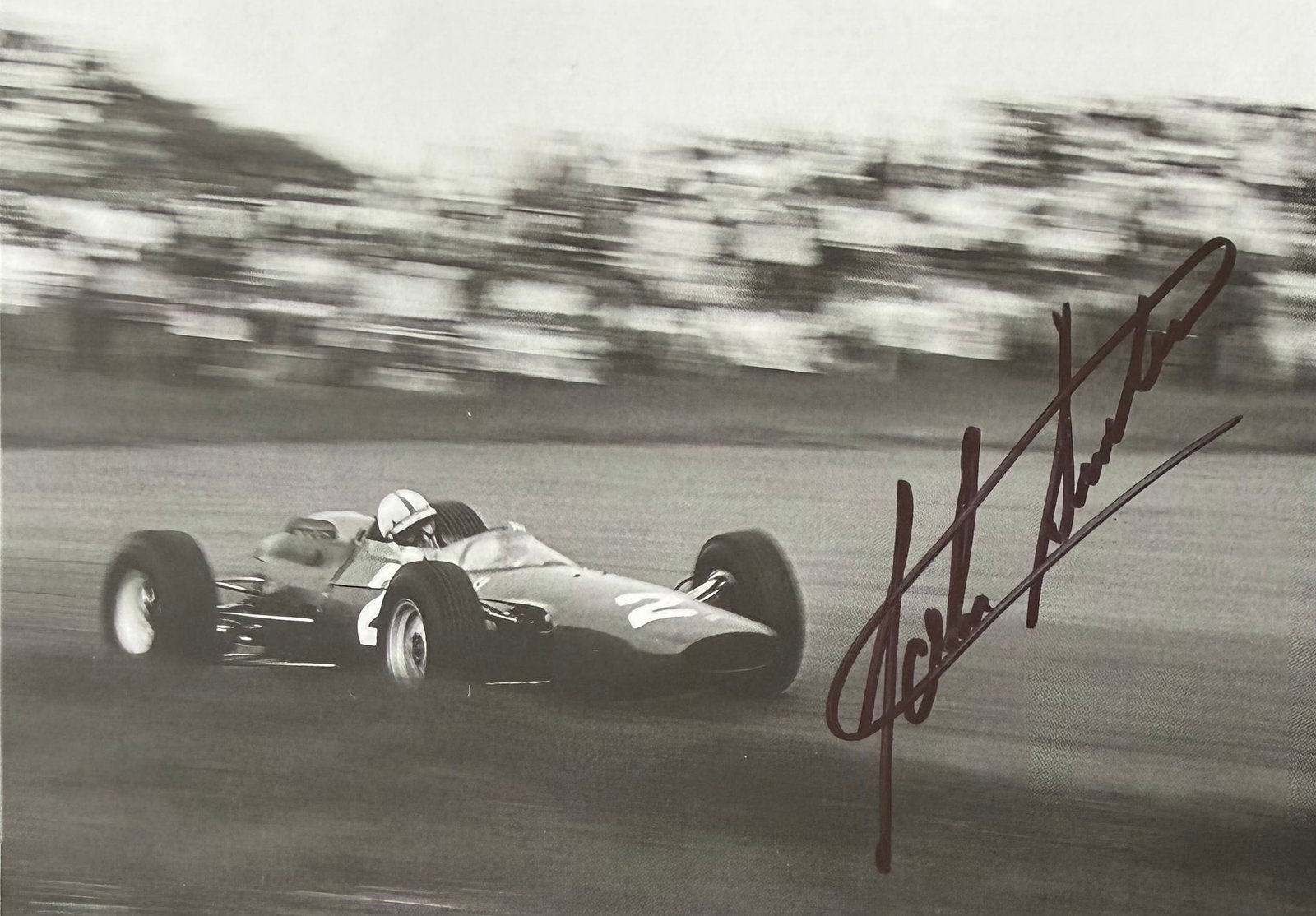 John Surtees, Hand Signed Original 15cm x 10cm Postcard. COA Supplied On All Items Upon Request (1 of 3)