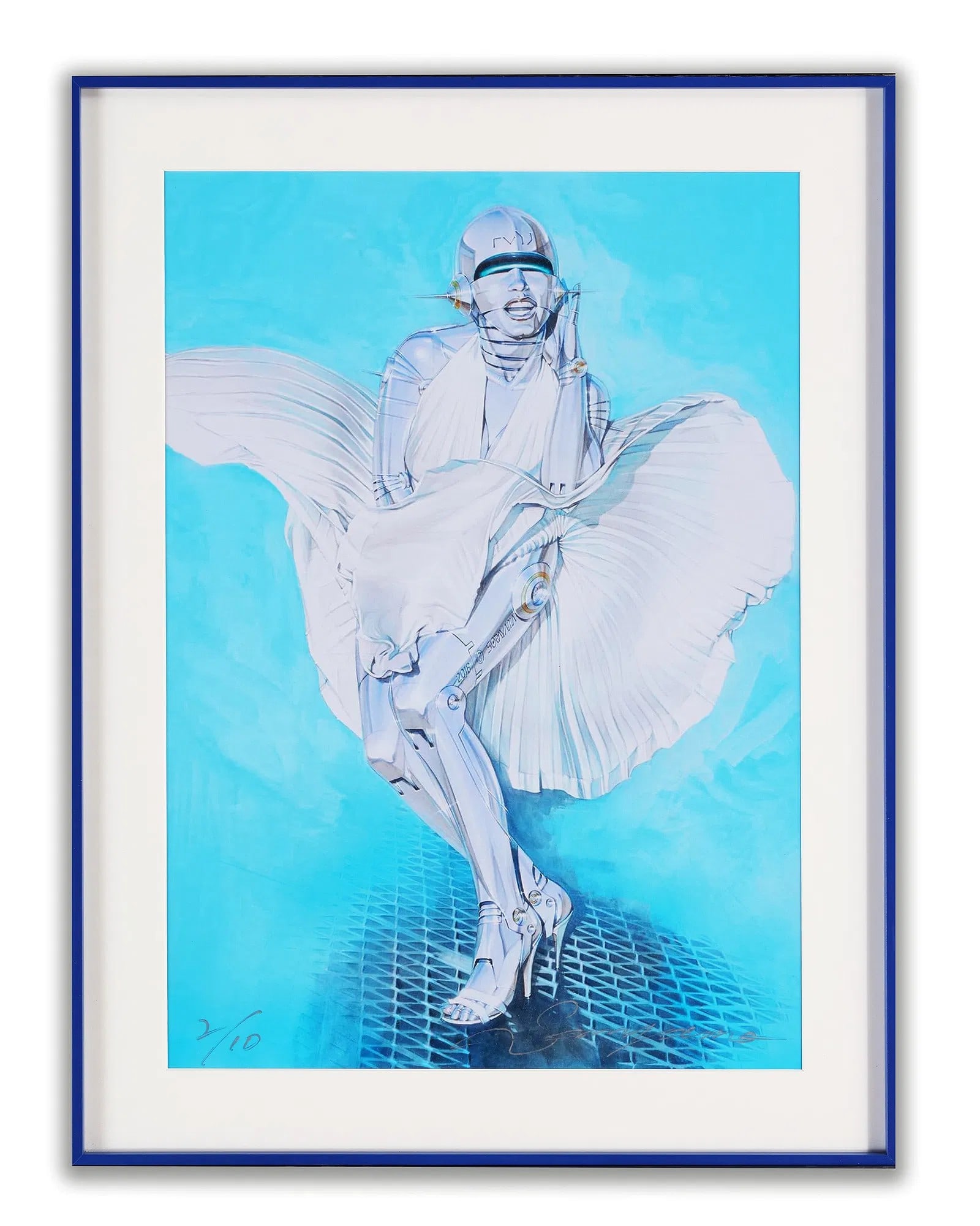 SORAYAMA HAJIME(B.1942),OFFSET LITHOGRAPH: SORAYAMA HAJIME(B.1942),OFFSET LITHOGRAPH Description: Hajime Sorayama (born February 22, 1947) is a Japanese illustrator known, along for his design work on the original Sony AIBO, for his precisely