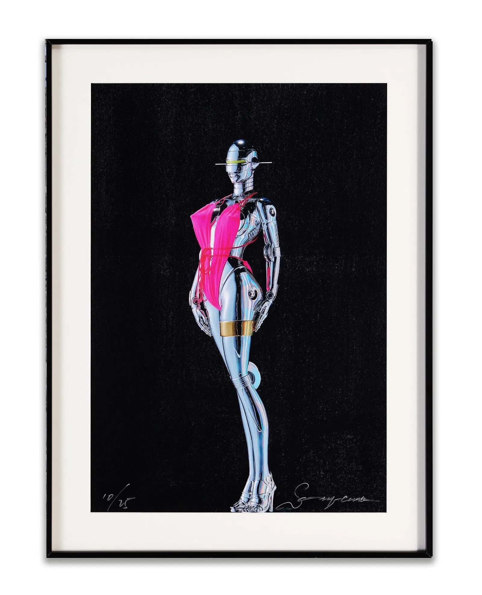 SORAYAMA HAJIME(B.1942),OFFSET LITHOGRAPH: SORAYAMA HAJIME(B.1942),OFFSET LITHOGRAPH Description: Hajime Sorayama (born February 22, 1947) is a Japanese illustrator known, along for his design work on the original Sony AIBO, for his precisely