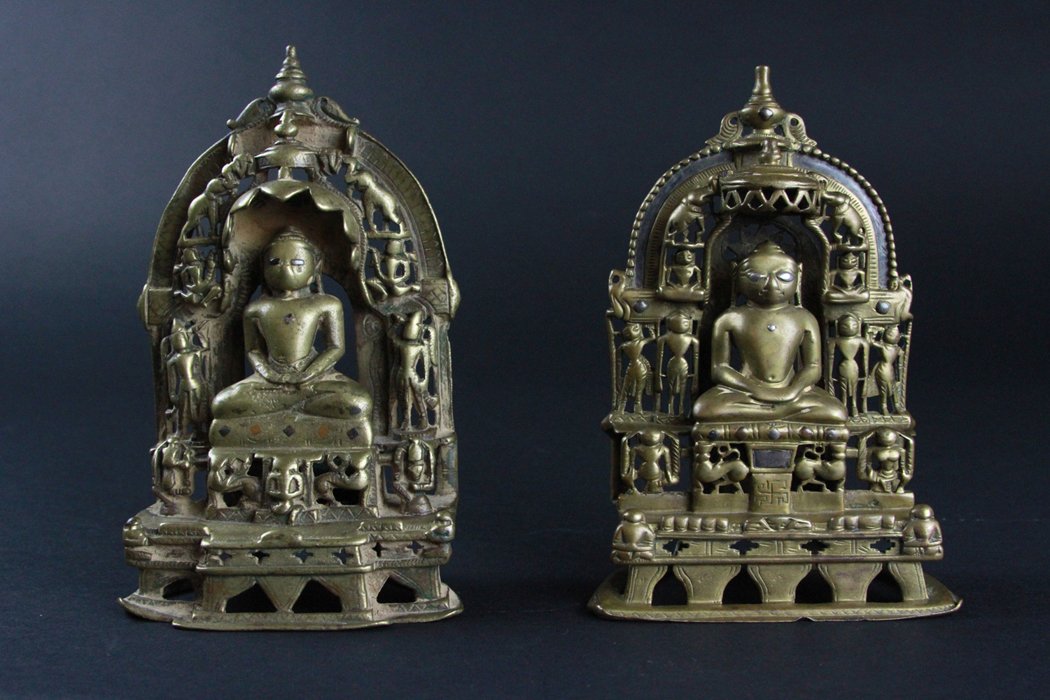 Pair Of Bronze Buddha (1 of 6)