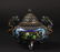 Chinese Silver Enameled Tripod Censer