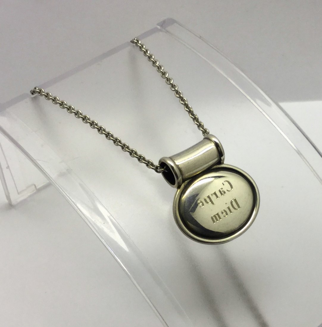 JAMES AVERY carpe diem sterling silver necklace (1 of 2)