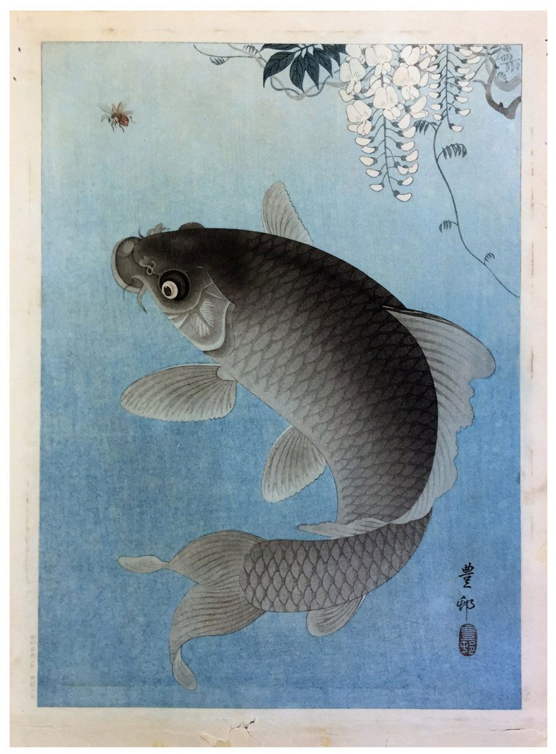 Japanese Woodblock Print Ohara Koson (1 of 4)