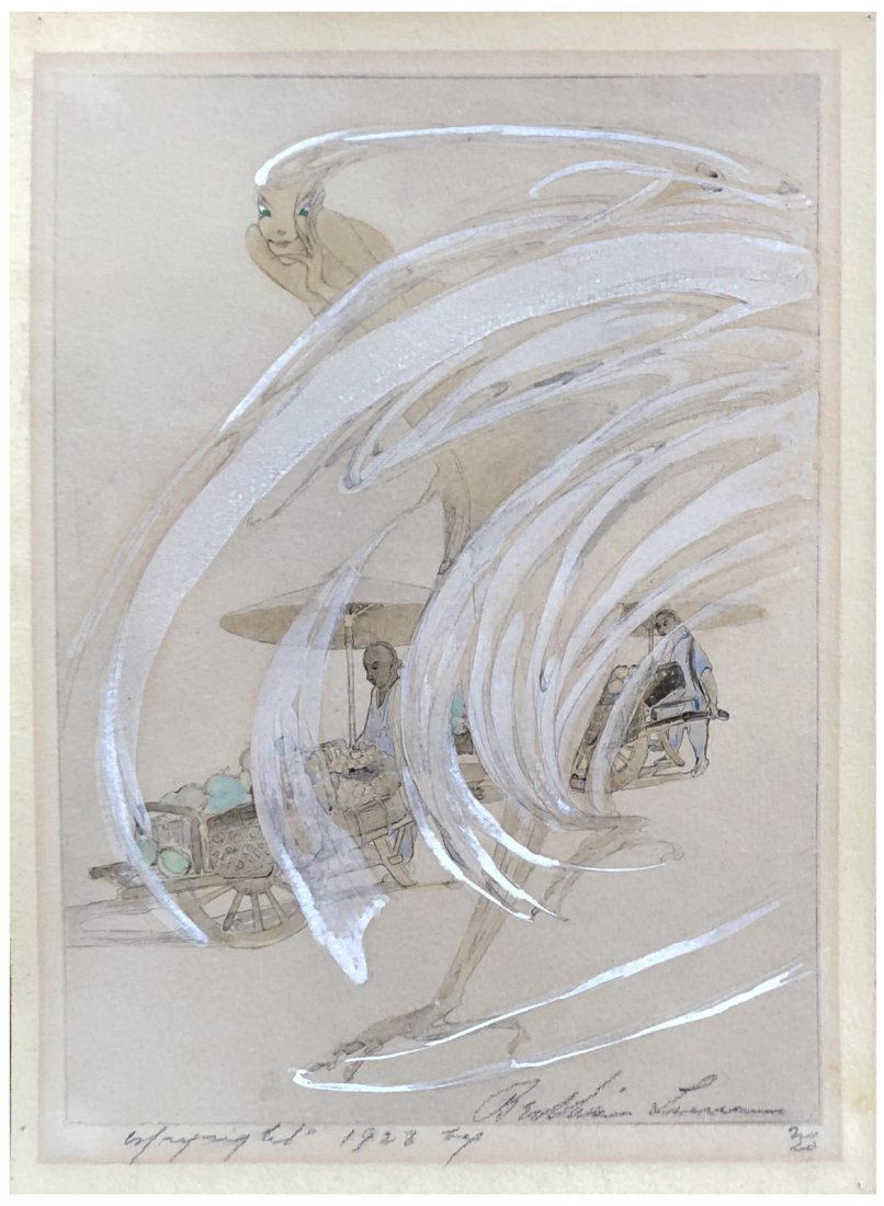 Japanese Woodblock Print Bertha Lum (1 of 5)