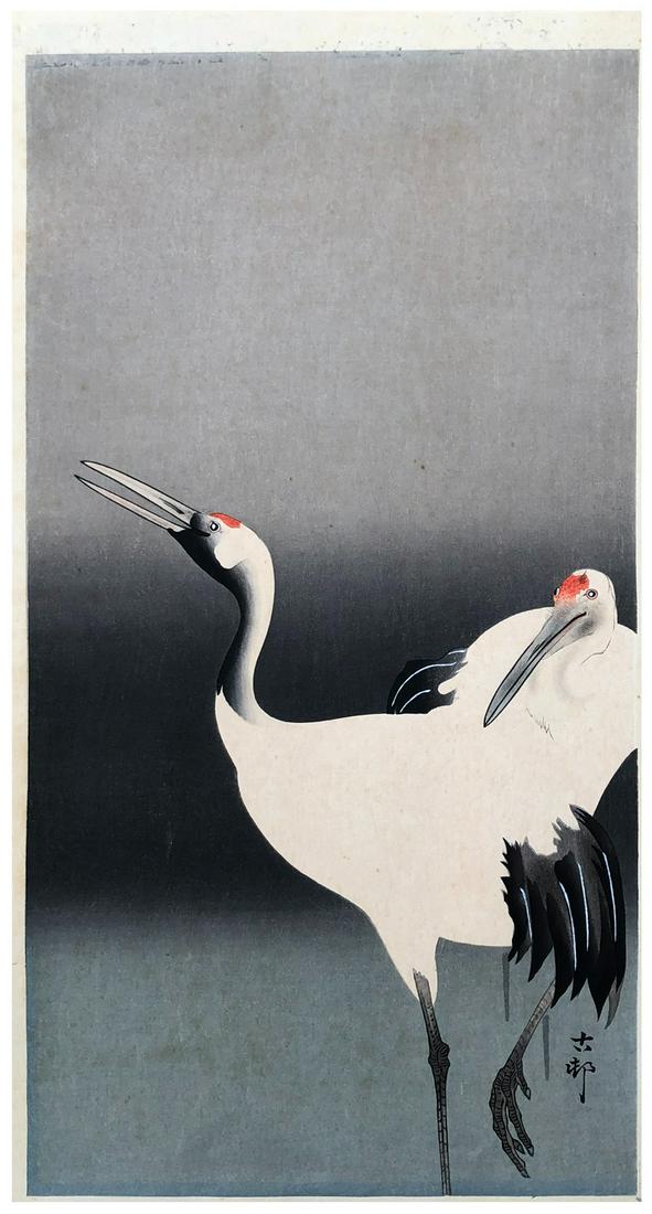 Japanese Woodblock Print Ohara Koson (1 of 4)