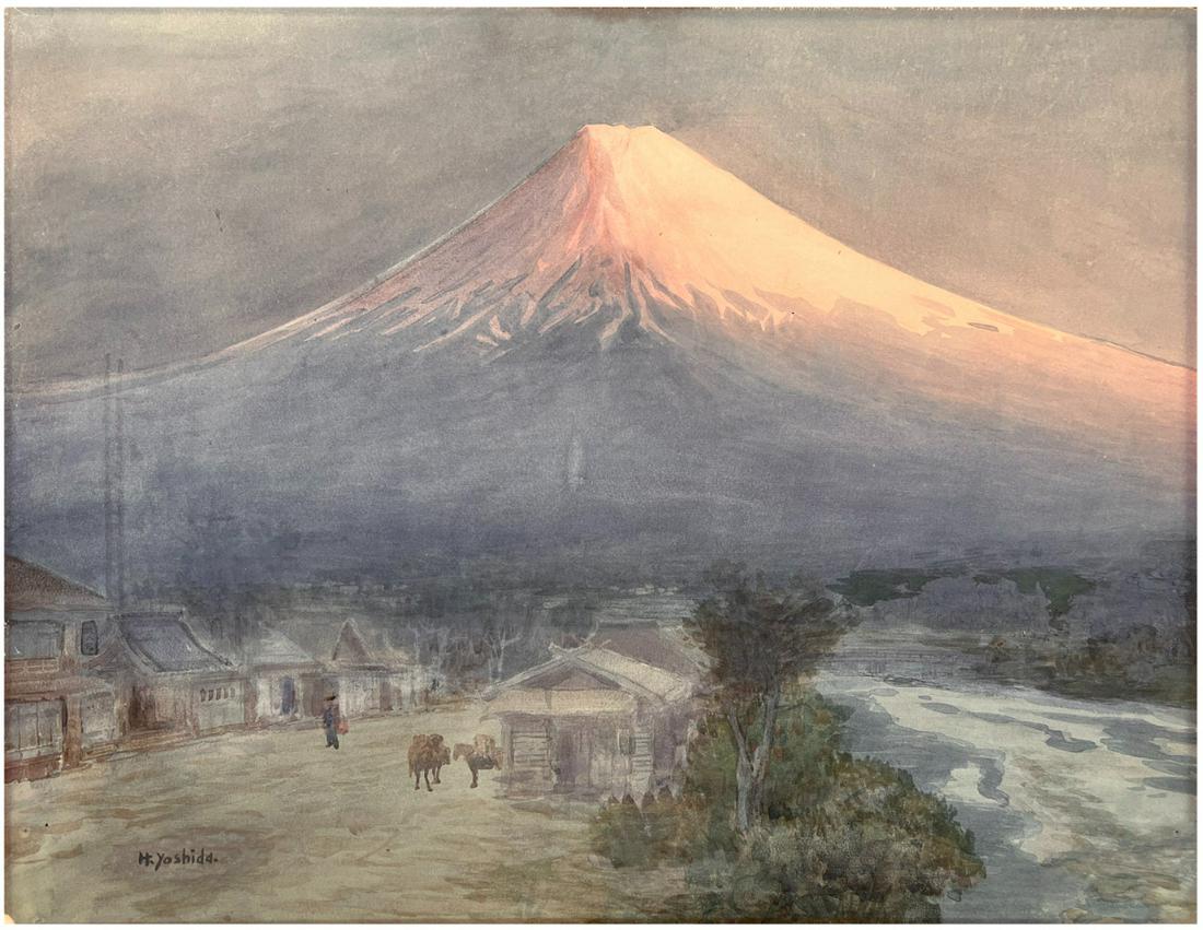 Japanese Hand Painting Hiroshi Yoshida (1 of 4)