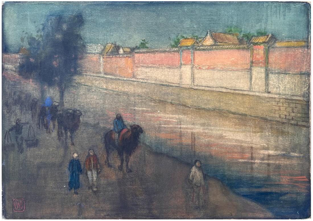 Japanese Watercolor Charles Bartlett (1 of 6)