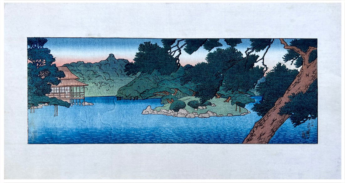 Japanese woodblock Print Kawase Hasui (1 of 4)
