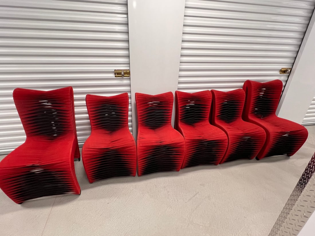 Set of 6 Dining Chairs Jean Paul Gaultier (1 of 5)