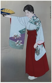Japanese woodblock Print Ito Shinsui