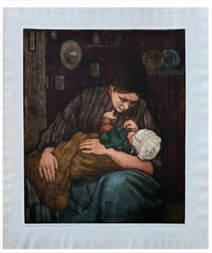 Japanese woodblock Print Charles Bartlett