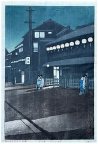 Japanese woodblock Print Kawase Hasui